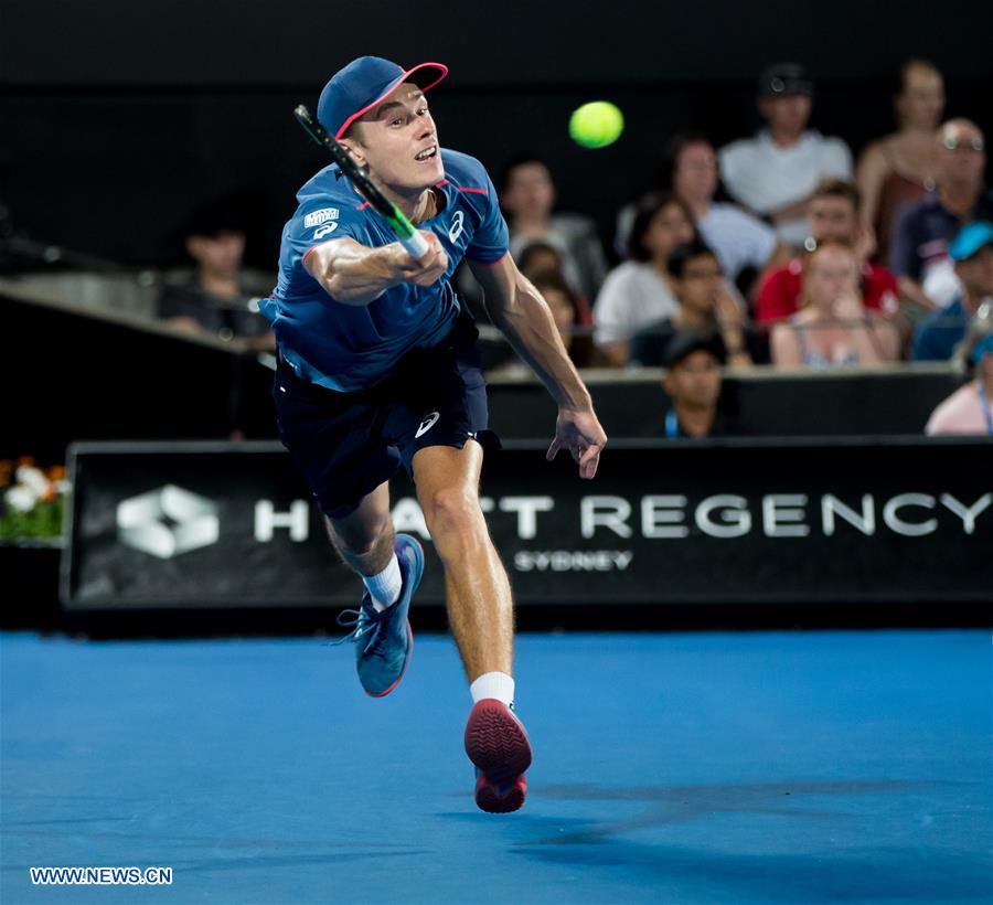 (SP)AUSTRALIA-SYNDEY-TENNIS-SYDNEY INTERNATIONAL-FINAL