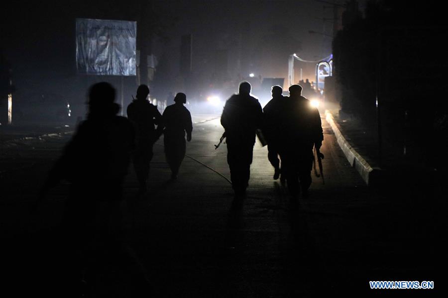AFGHANISTAN-HERAT-POLICE STATION-ATTACK