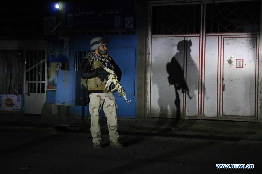 AFGHANISTAN-HERAT-POLICE STATION-ATTACK