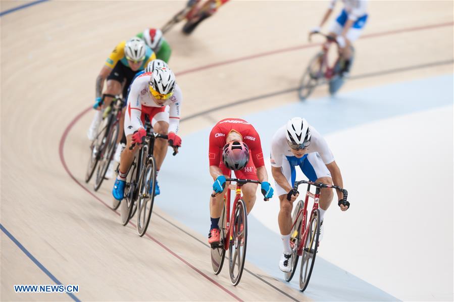 (SP)INDONESIA-JAKARTA-CYCLING-ASIAN TRACK CHAMPIONSHIP 2019-MADISON MEN ELITE-FINAL