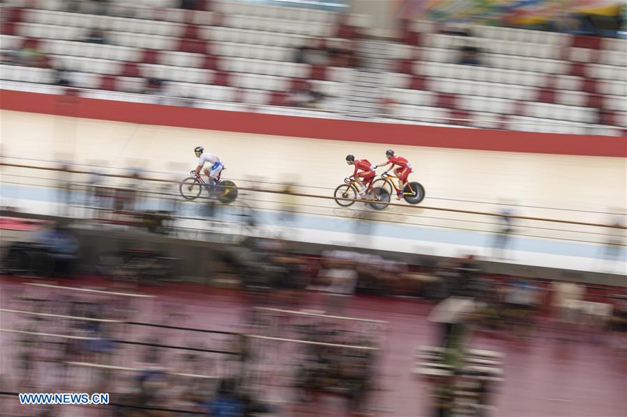 (SP)INDONESIA-JAKARTA-CYCLING-ASIAN TRACK CHAMPIONSHIP 2019-MADISON MEN ELITE-FINAL