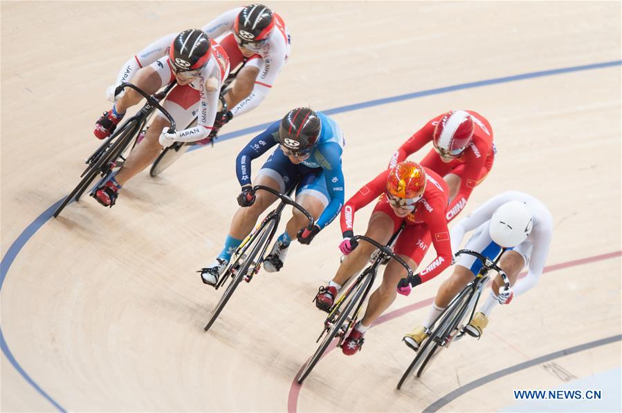 (SP)INDONESIA-JAKARTA-CYCLING-ASIAN TRACK CHAMPIONSHIP 2019-WOMEN ELITE-FINAL