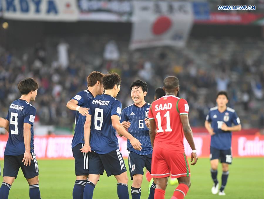 (SP)UAE-ABU DHABI-SOCCER-AFC ASIAN CUP 2019-GROUP F-OMAN VS JAPAN
