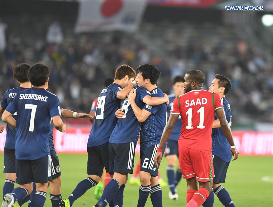 (SP)UAE-ABU DHABI-SOCCER-AFC ASIAN CUP 2019-GROUP F-OMAN VS JAPAN
