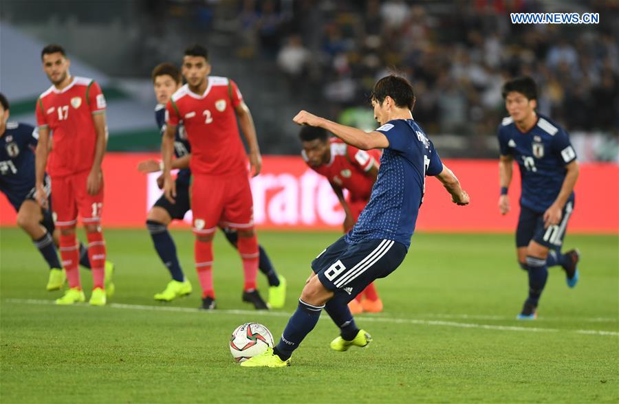 (SP)UAE-ABU DHABI-SOCCER-AFC ASIAN CUP 2019-GROUP F-OMAN VS JAPAN