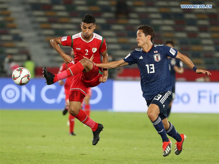 (SP)UAE-ABU DHABI-SOCCER-AFC ASIAN CUP 2019-GROUP F-OMAN VS JAPAN