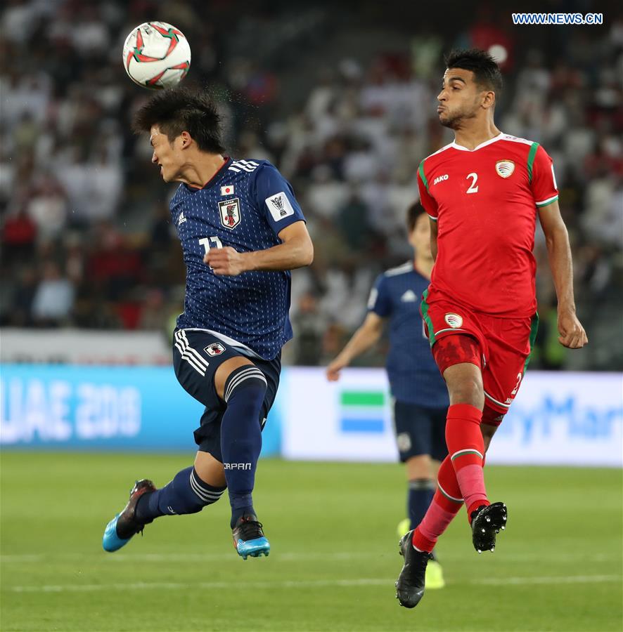 (SP)UAE-ABU DHABI-SOCCER-AFC ASIAN CUP 2019-GROUP F-OMAN VS JAPAN