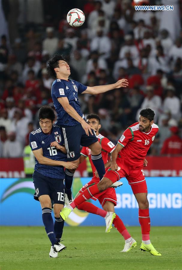 (SP)UAE-ABU DHABI-SOCCER-AFC ASIAN CUP 2019-GROUP F-OMAN VS JAPAN