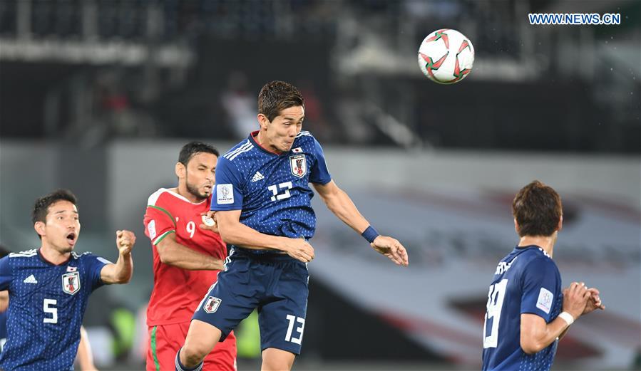 (SP)UAE-ABU DHABI-SOCCER-AFC ASIAN CUP 2019-GROUP F-OMAN VS JAPAN