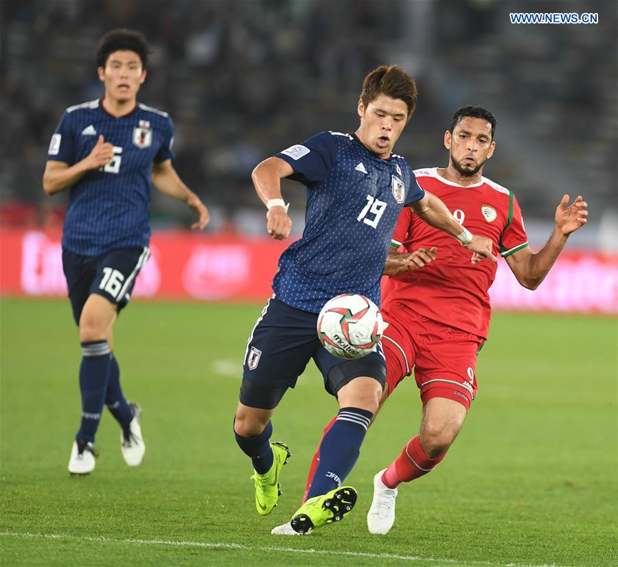 (SP)UAE-ABU DHABI-SOCCER-AFC ASIAN CUP 2019-GROUP F-OMAN VS JAPAN