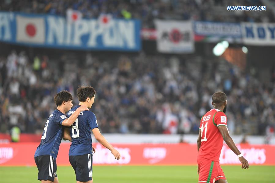(SP)UAE-ABU DHABI-SOCCER-AFC ASIAN CUP 2019-GROUP F-OMAN VS JAPAN