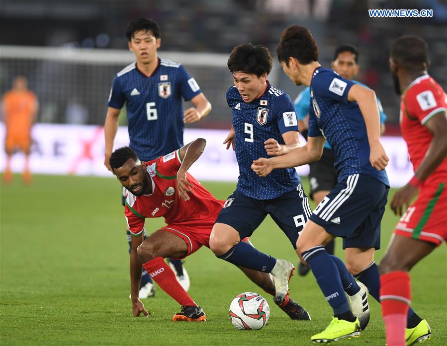 (SP)UAE-ABU DHABI-SOCCER-AFC ASIAN CUP 2019-GROUP F-OMAN VS JAPAN