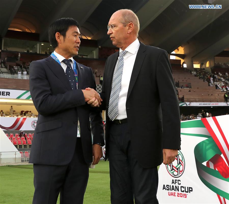 (SP)UAE-ABU DHABI-SOCCER-AFC ASIAN CUP 2019-GROUP F-OMAN VS JAPAN