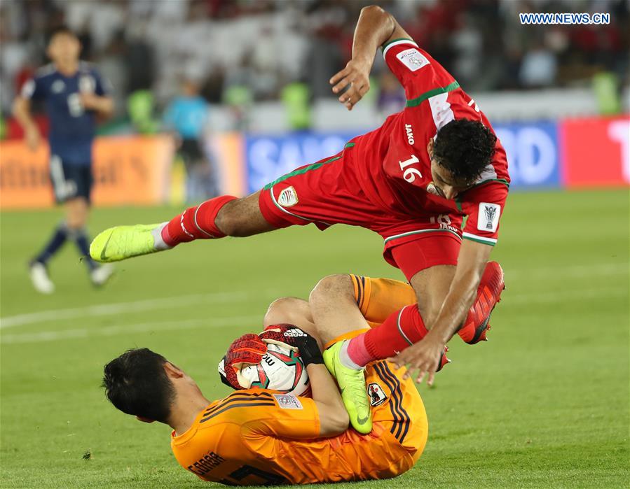 (SP)UAE-ABU DHABI-SOCCER-AFC ASIAN CUP 2019-GROUP F-OMAN VS JAPAN