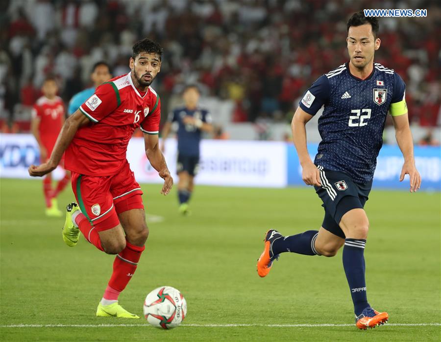 (SP)UAE-ABU DHABI-SOCCER-AFC ASIAN CUP 2019-GROUP F-OMAN VS JAPAN