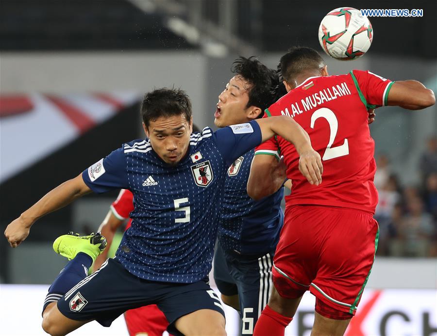 (SP)UAE-ABU DHABI-SOCCER-AFC ASIAN CUP 2019-GROUP F-OMAN VS JAPAN