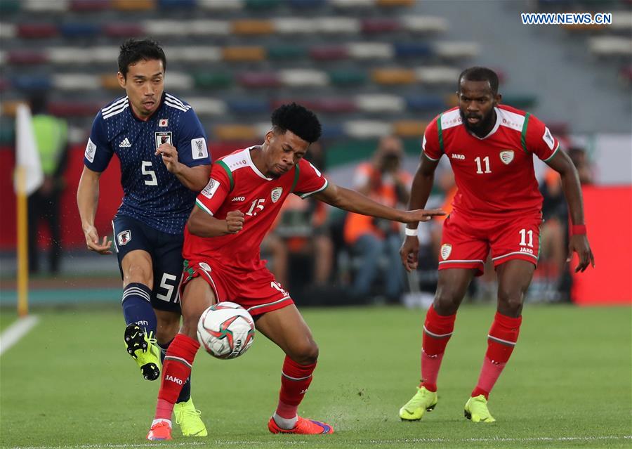 (SP)UAE-ABU DHABI-SOCCER-AFC ASIAN CUP 2019-GROUP F-OMAN VS JAPAN