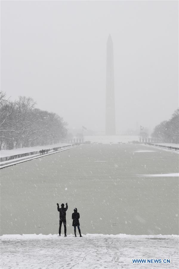 U.S.-WASHINGTON.D.C.-SNOW