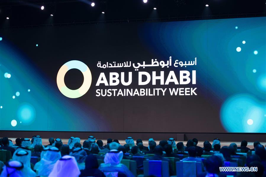 UAE-ABU DHABI-SUSTAINABILITY WEEK-OPENING