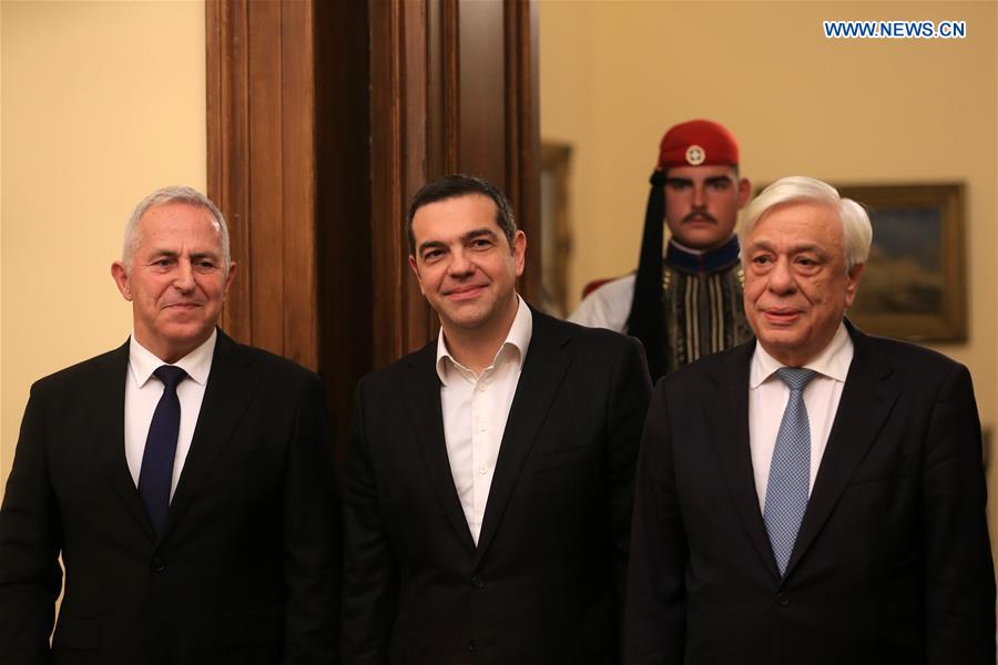 GREECE-ATHENS-NEW DEFENSE MINISTER-SWORN IN
