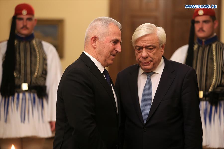 GREECE-ATHENS-NEW DEFENSE MINISTER-SWORN IN