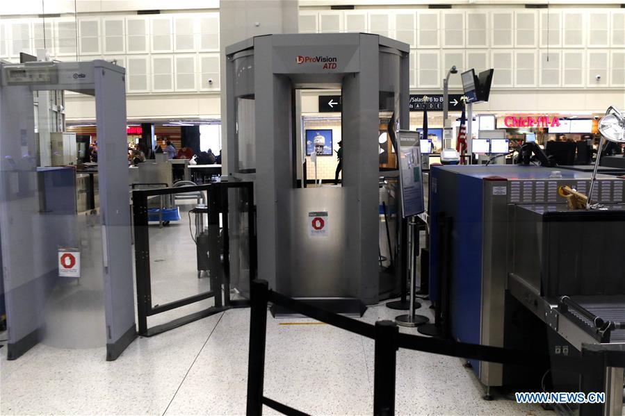 U.S.-HOUSTON-AIRPORT-TERMINAL CLOSE