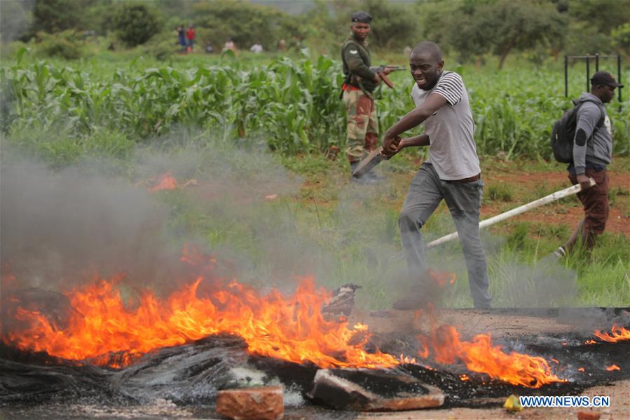 ZIMBABWE-HARARE-PROTEST