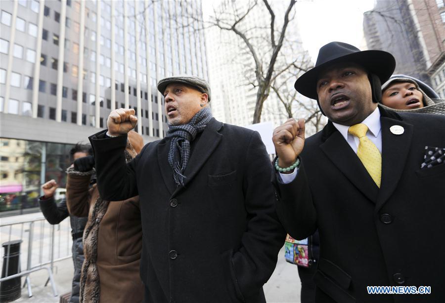 U.S.-NEW YORK-PARTIAL GOVERNMENT SHUTDOWN-PROTEST
