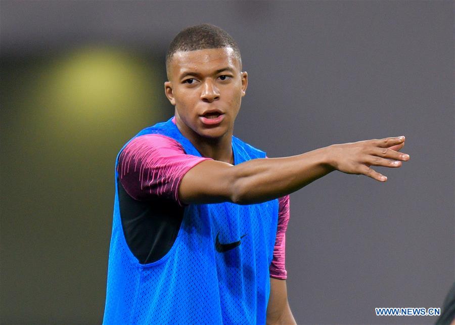 (SP)QATAR-DOHA-TRAINING-PARIS SAINT GERMAIN