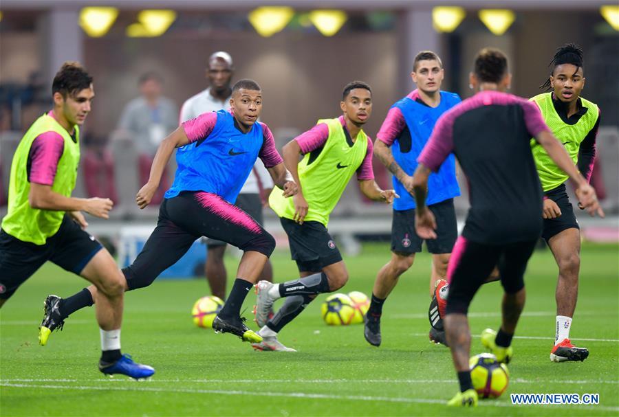 (SP)QATAR-DOHA-TRAINING-PARIS SAINT GERMAIN