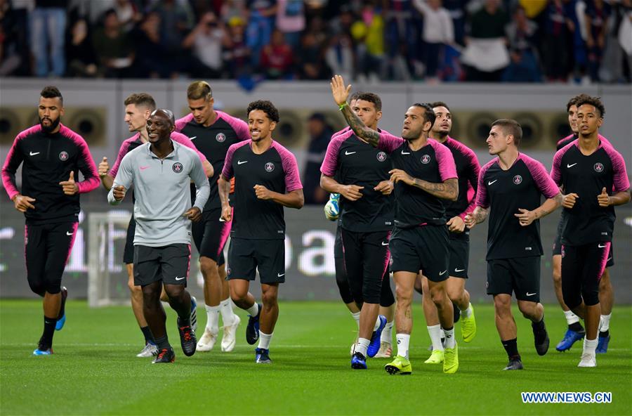 (SP)QATAR-DOHA-TRAINING-PARIS SAINT GERMAIN