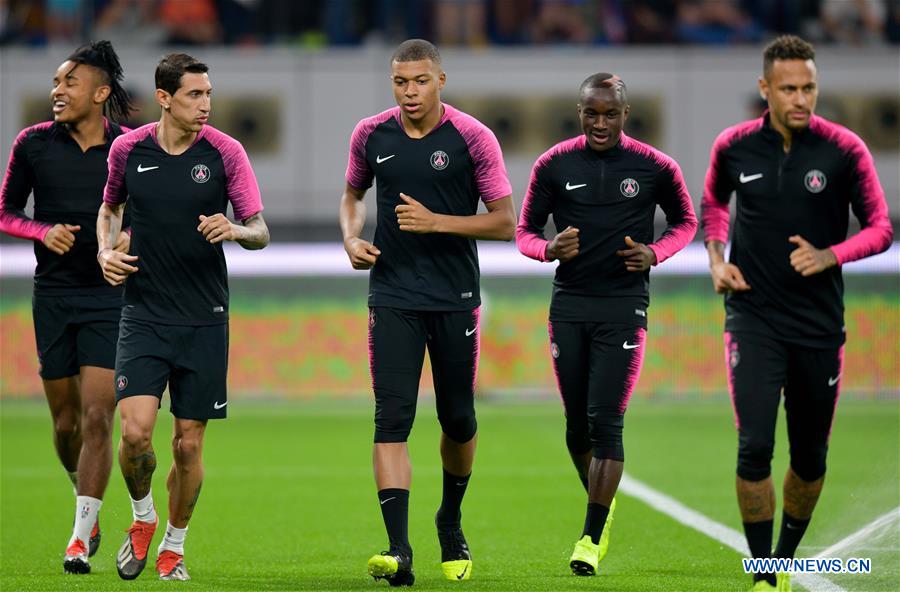 (SP)QATAR-DOHA-TRAINING-PARIS SAINT GERMAIN