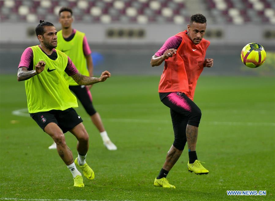 (SP)QATAR-DOHA-TRAINING-PARIS SAINT GERMAIN