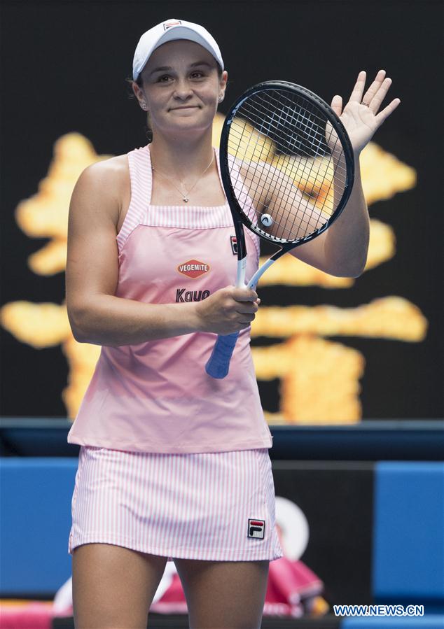 Australian Open women's 2nd round: Wang Yafan vs. Ashleigh Barty