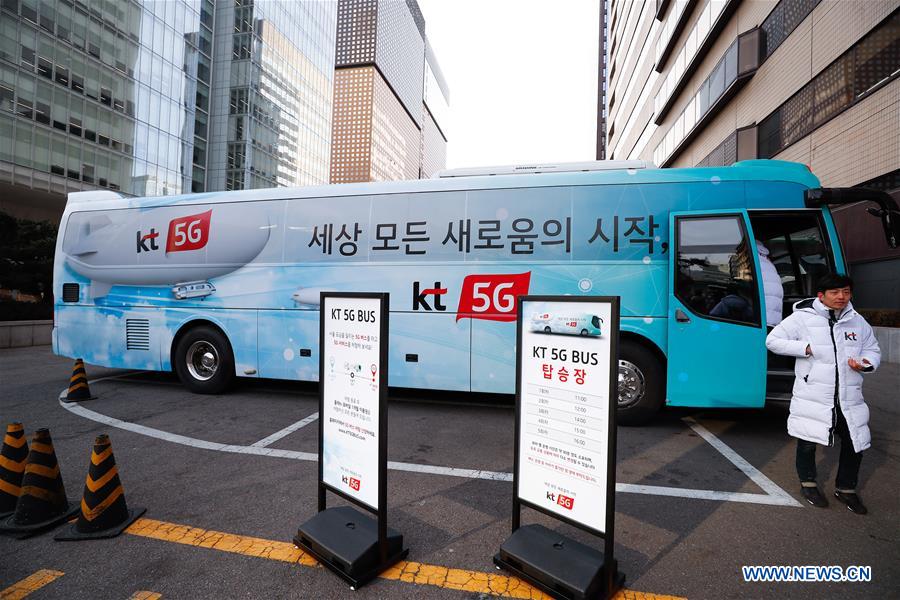 SOUTH KOREA-SEOUL-5G BUS