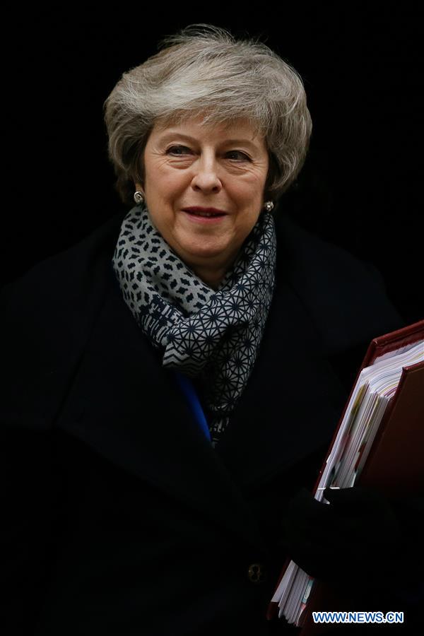 BRITAIN-LONDON-PM-MAY-BREXIT