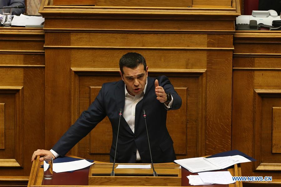 GREECE-ATHENS-GOVERNMENT-CONFIDENCE VOTE-WINNING