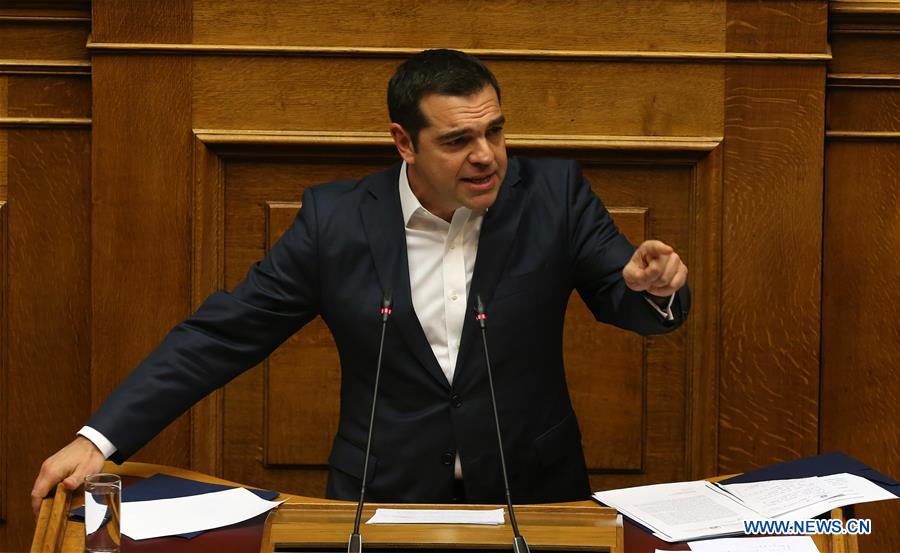 GREECE-ATHENS-GOVERNMENT-CONFIDENCE VOTE-WINNING
