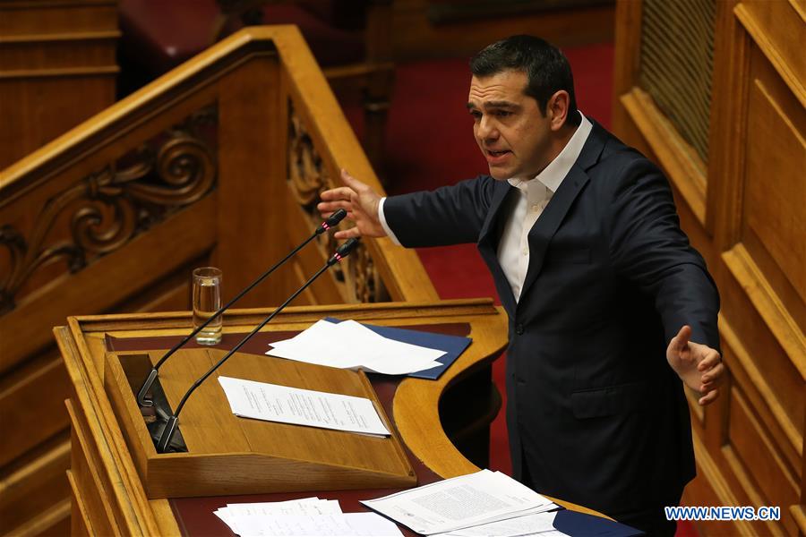 GREECE-ATHENS-GOVERNMENT-CONFIDENCE VOTE-WINNING