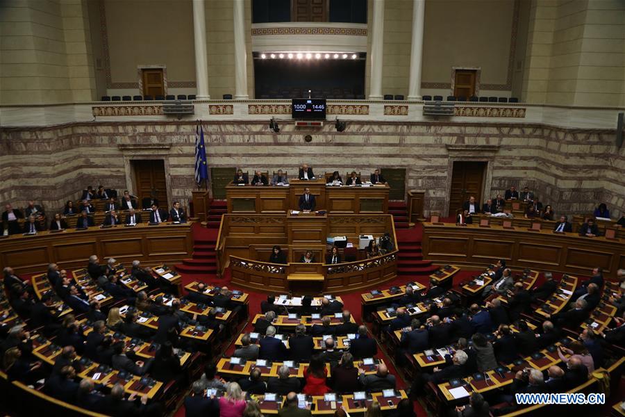 GREECE-ATHENS-GOVERNMENT-CONFIDENCE VOTE-WINNING
