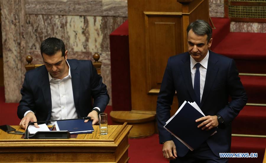 GREECE-ATHENS-GOVERNMENT-CONFIDENCE VOTE-WINNING