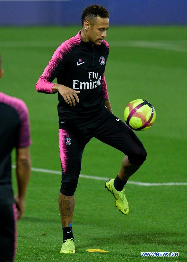 (SP)QATAR-DOHA-PARIS SAINT GERMAIN-TRAINING