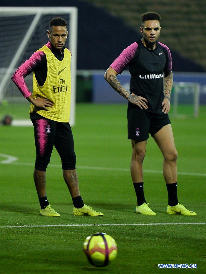 (SP)QATAR-DOHA-PARIS SAINT GERMAIN-TRAINING
