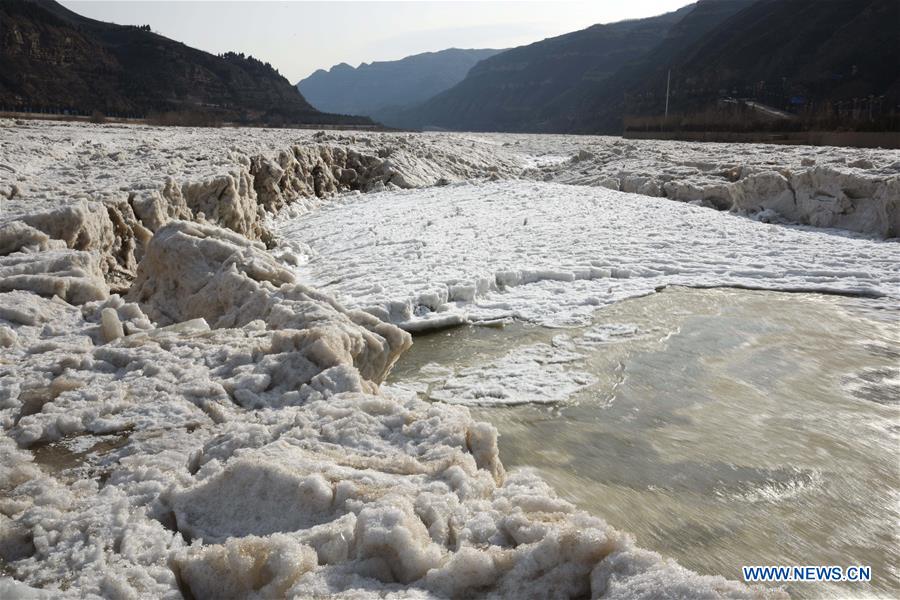 CHINA-SHANXI-HUKOU WATERFALL-ICE (CN)