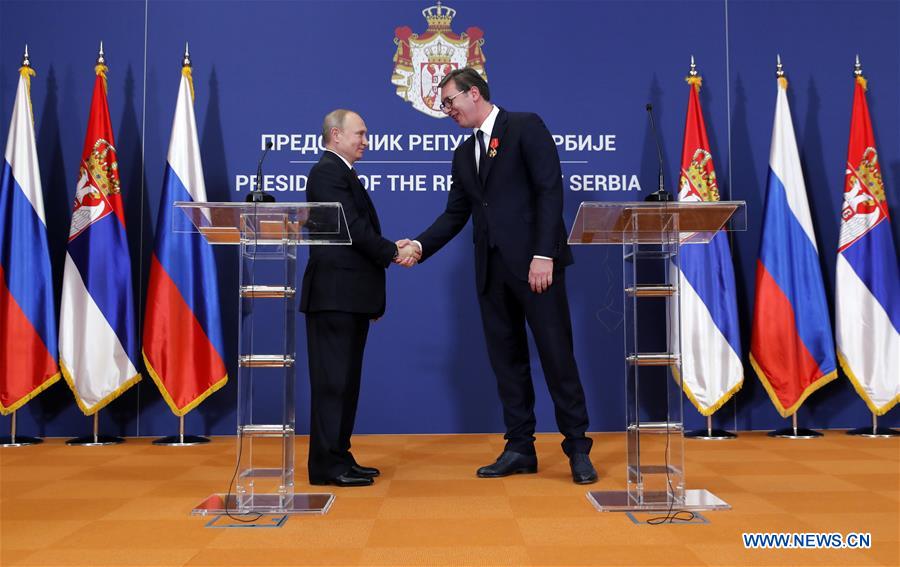 SERBIA-BELGRADE-RUSSIA-PUTIN-VISIT