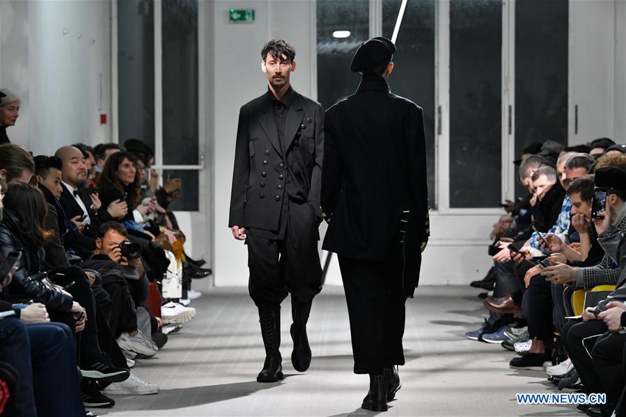 FRANCE-PARIS-MEN'S FASHION WEEK-YOSHI YAMAMOTO