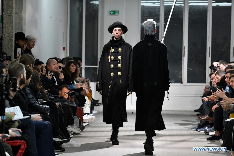 FRANCE-PARIS-MEN'S FASHION WEEK-YOSHI YAMAMOTO