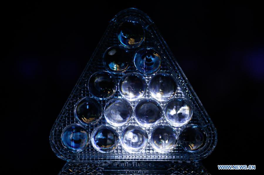 (SP) BRITAIN-LONDON-SNOOKER-MASTERS 2019-BRECEL VS DING