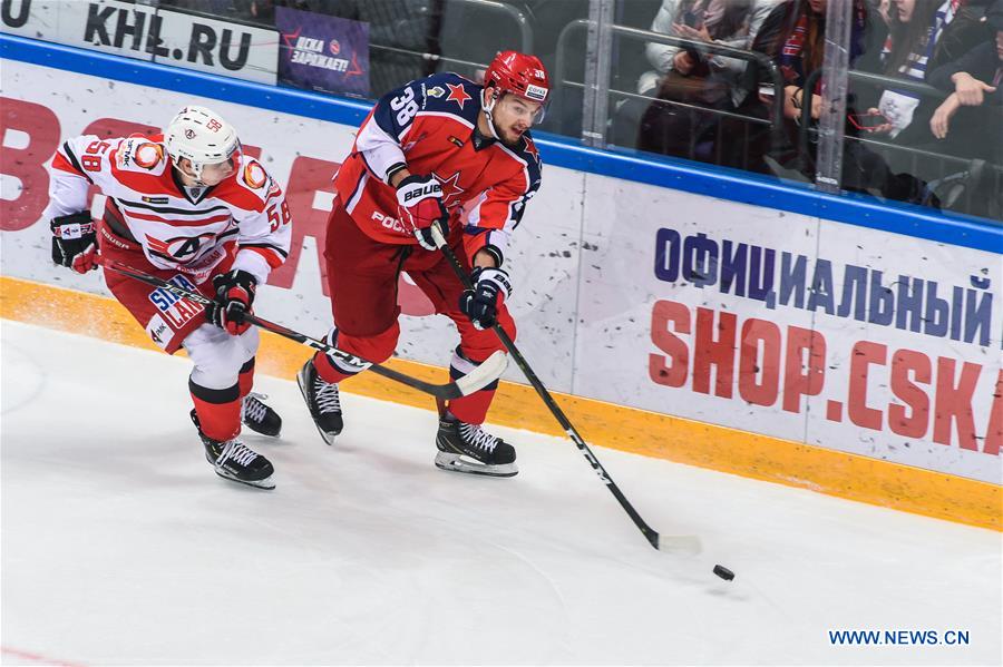 (SP)RUSSIA-MOSCOW-KHL-CSKA VS AVTOMOBILIST