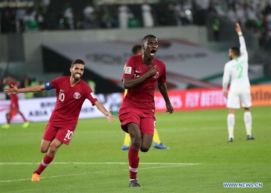(SP)UAE-ABU DHABI-SOCCER-AFC ASIAN CUP 2019-GROUP E-SAU VS QAT